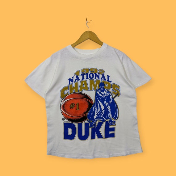 Vintage 1992 Duke Blue Devils Basketball National Champs Big Image