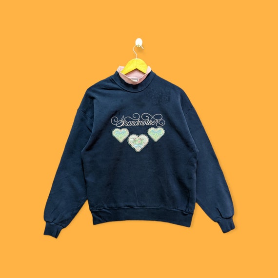 Buy Vintage Grandmother Embroidered Sweatshirt Grandmother