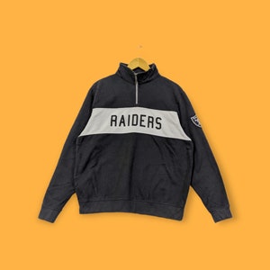 Los Angeles raiders sweatshirt Los Angeles raiders crewneck Los Angeles raiders sweater pullover streetwear style sports black medium