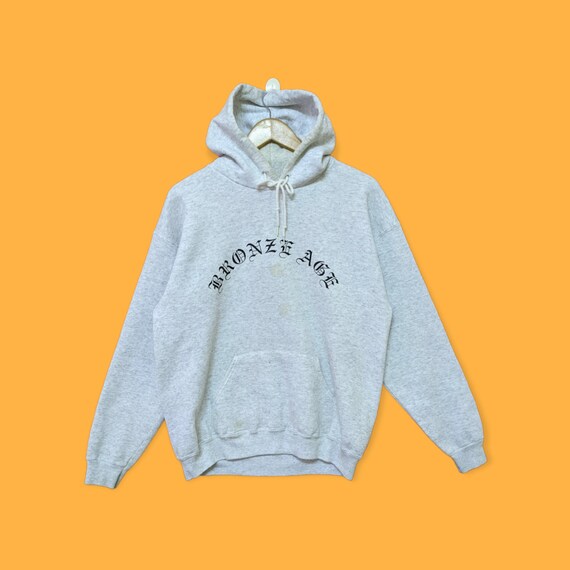 トップス BRONZE AGE RARE COLOR Hoodie Vintage 90s Bronze Age Skate Skateboard Hoodie Bronze Age