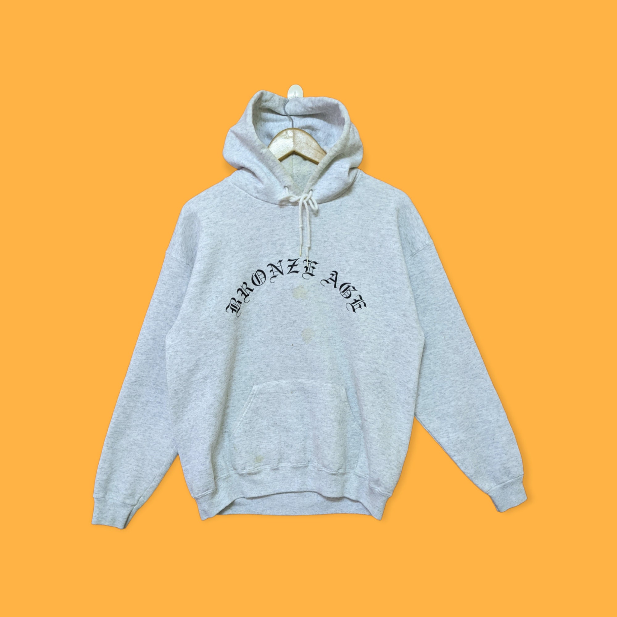 Vintage 90s Bronze Age Skate Skateboard Hoodie Bronze Age Sweater