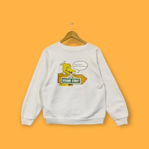 Vintage 90s cartoon characters sweatshirt cartoon crewneck cartoon sweater pullover streetwear style tv television show white colour large