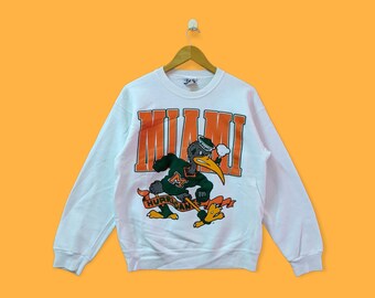 ヴィンテージ 90 年代 マイアミ ハリケーンズ スウェットシャツ