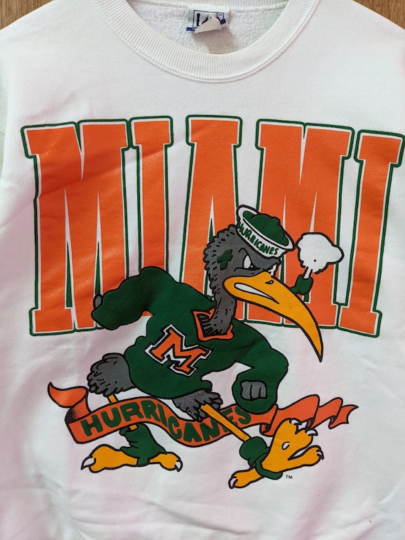 アメリカ製 ナイキ 90's vintage マイアミハリケーンズフットボール 90's【USA製】【ビンテージ】【ラッセル】MIAMI HURRICANES