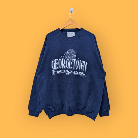 Vintage 90s Georgetown Hoyas Sweatshirt University Georgetown