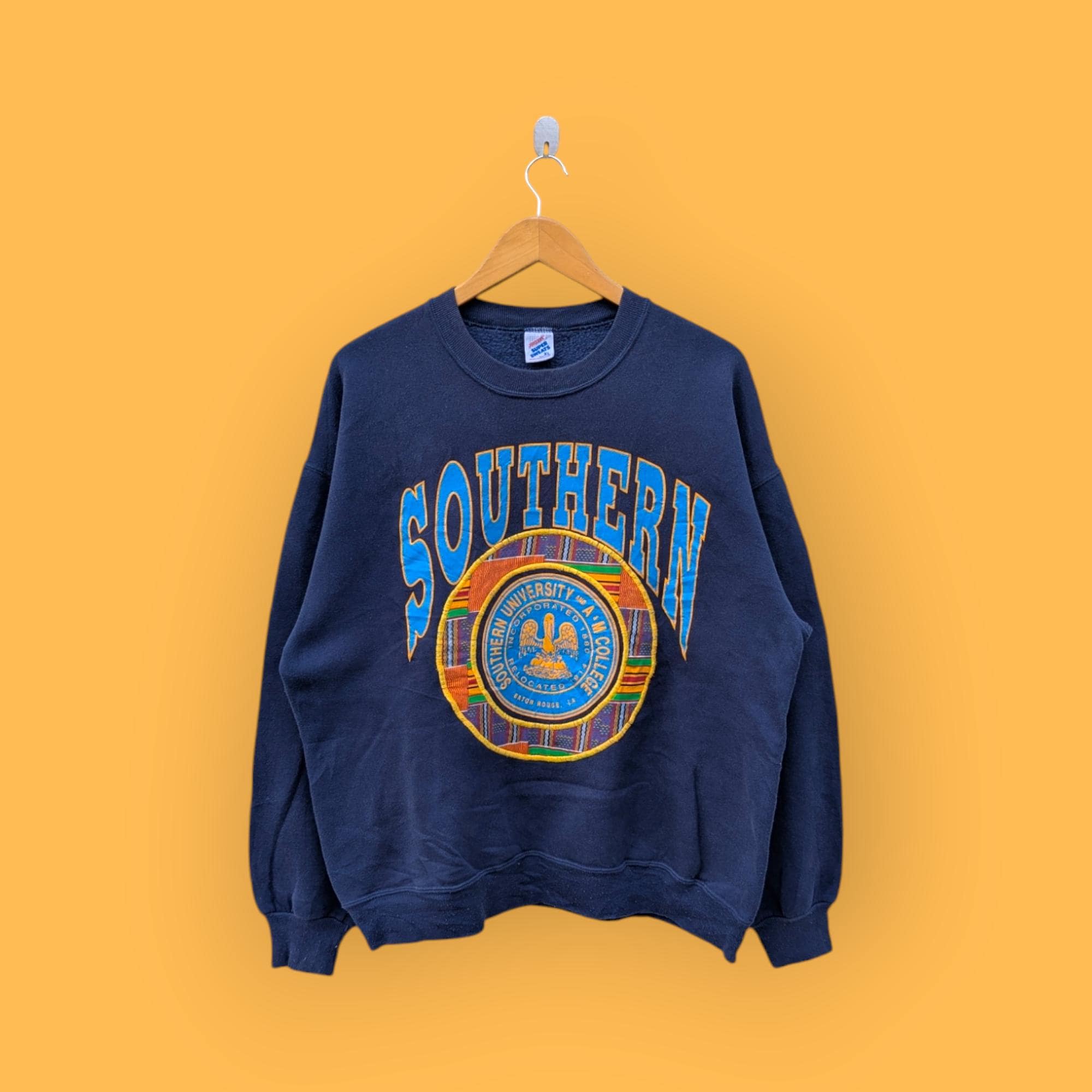 Vintage Southern State College スウェット Vintage 90s Southern University Sweatshirt A&m College Crewneck