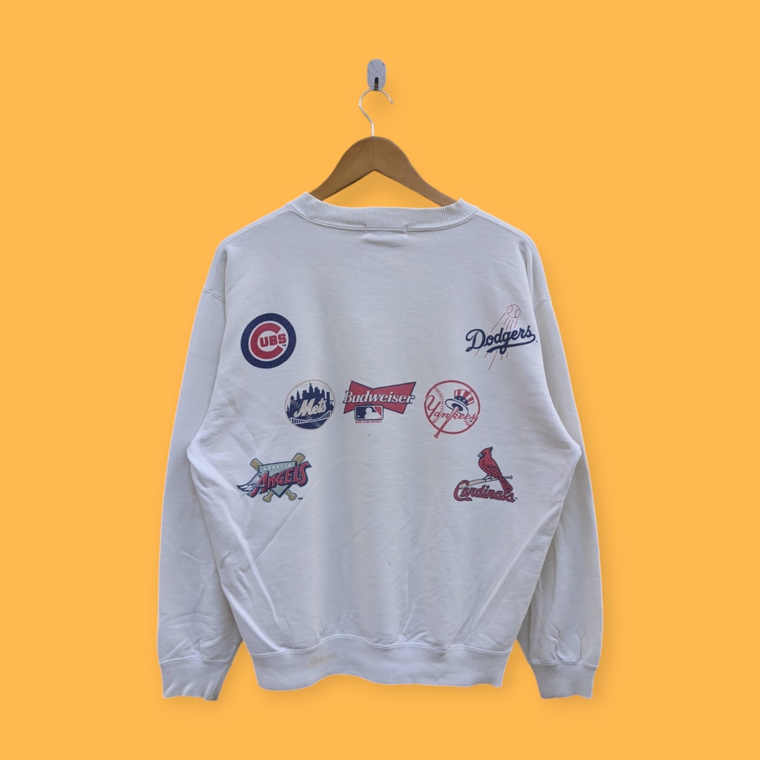 90'S PLUMA BUDWEISER Advertising Sweatshirt, Made in USA, Men's XXL, Vintage / eaa493248