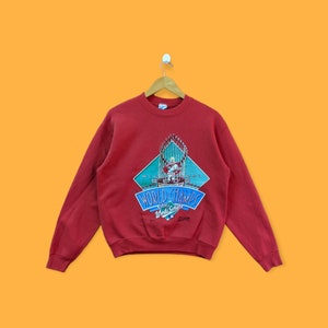 Vintage 1990 Cincinnati reds sweatshirt Cincinnati reds crewneck Cincinnati reds sweater pullover streetwear sports Red colour size medium