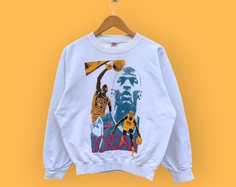 Vintage 90-tals Nike baskettröja Nike baskettröja med rund hals, Nike baskettröja, streetwear, fin vit färg, storlek medium