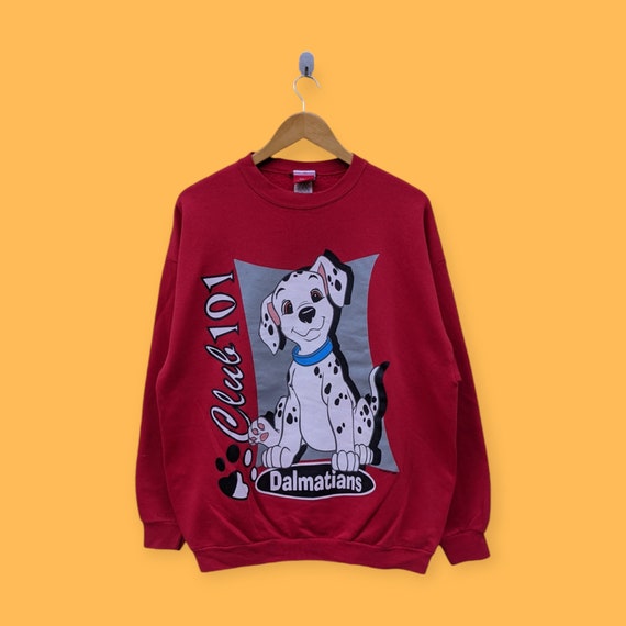 Vintage 90s 101 Dalmatian Big Image Sweatshirt 101 Dalmatian