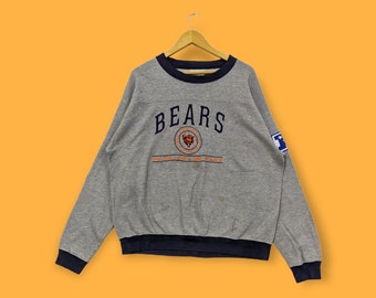 Vintage Chicago Bears Superbowl Sweatshirts Chicago Bears Crewneck