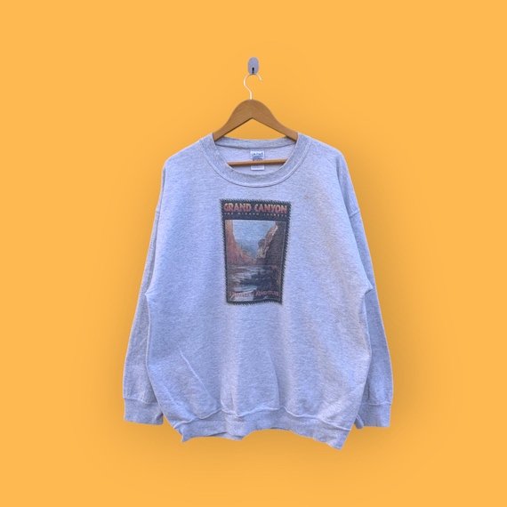 Vintage 90s Grand Canyon Big Image Sweatshirt Grand Canyon 