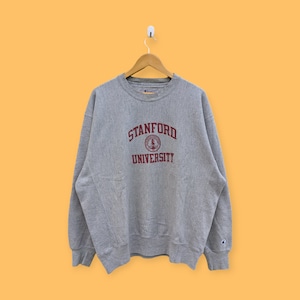 Stanford Reverse Weave Sweatshirt - Etsy