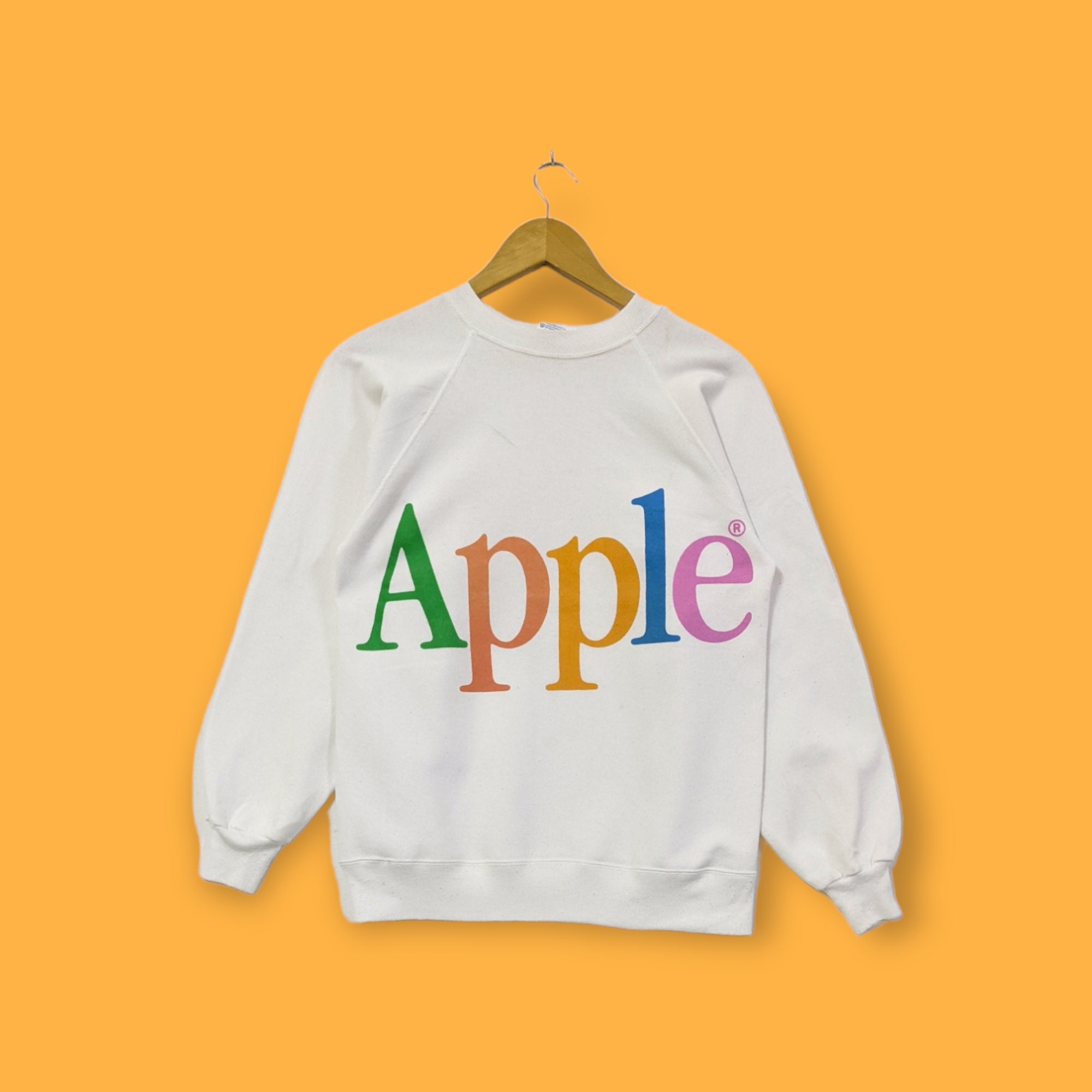 Vintage Apple Spell Out Sweatshirt Apple Crewneck Apple Vintage Apple Spell Out Sweatshirt Apple Crewneck Apple