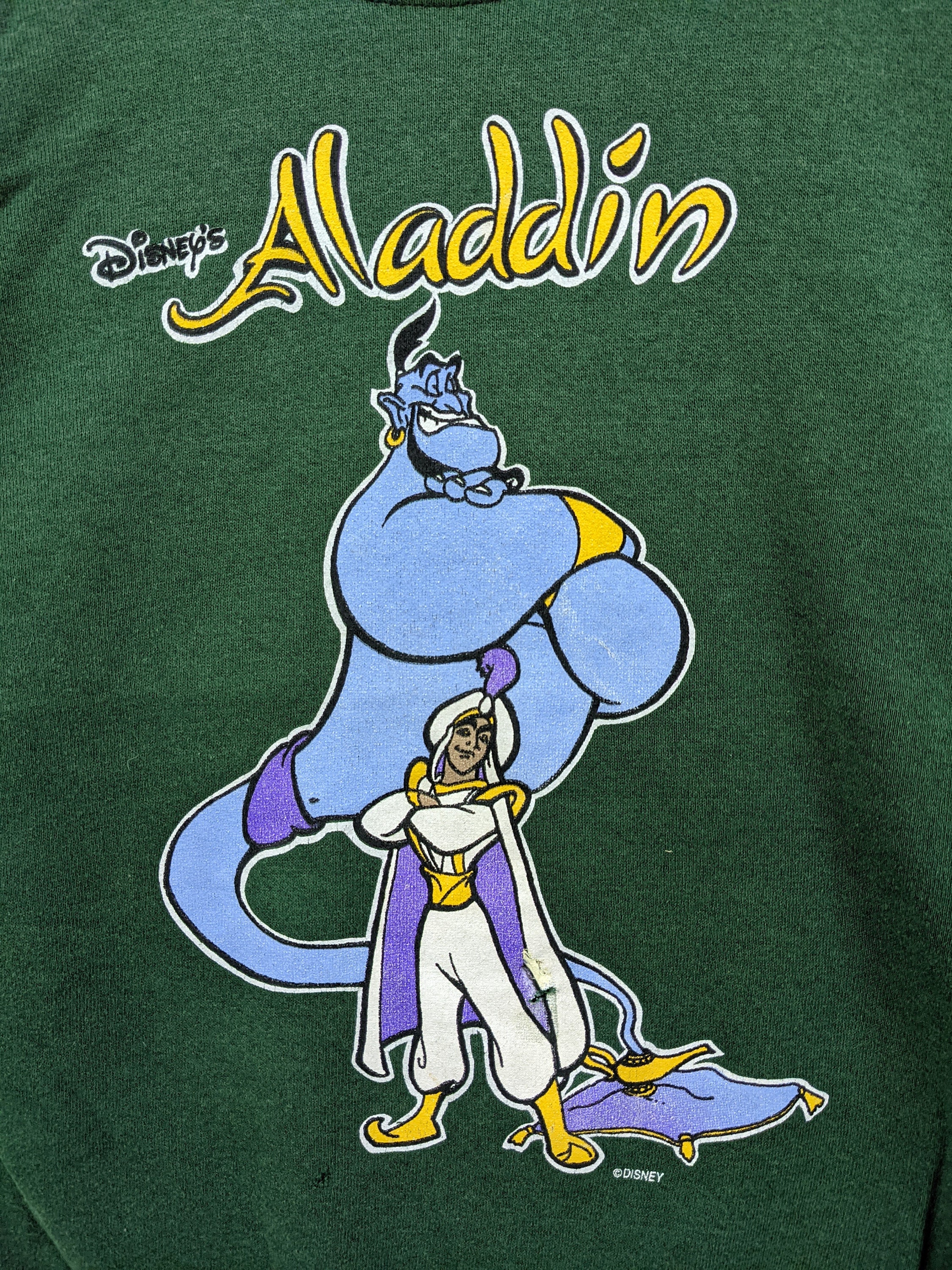ヴィンテージ 90 年代 アラジン ディズニー スウェットシャツ アラジン 