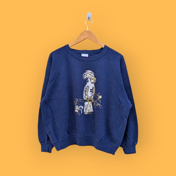 XLARGE PARROT CREWNECK SWEAT 刺繍 Parrot Sweatshirt Crewneck 