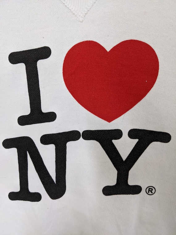 当時物 I LOVE NY アイラブニューヨーク 土産 スウェット ヴィンテージ I Love NY Sweatshirt I Love MY Crewneck I Love NY Sweater Pullover