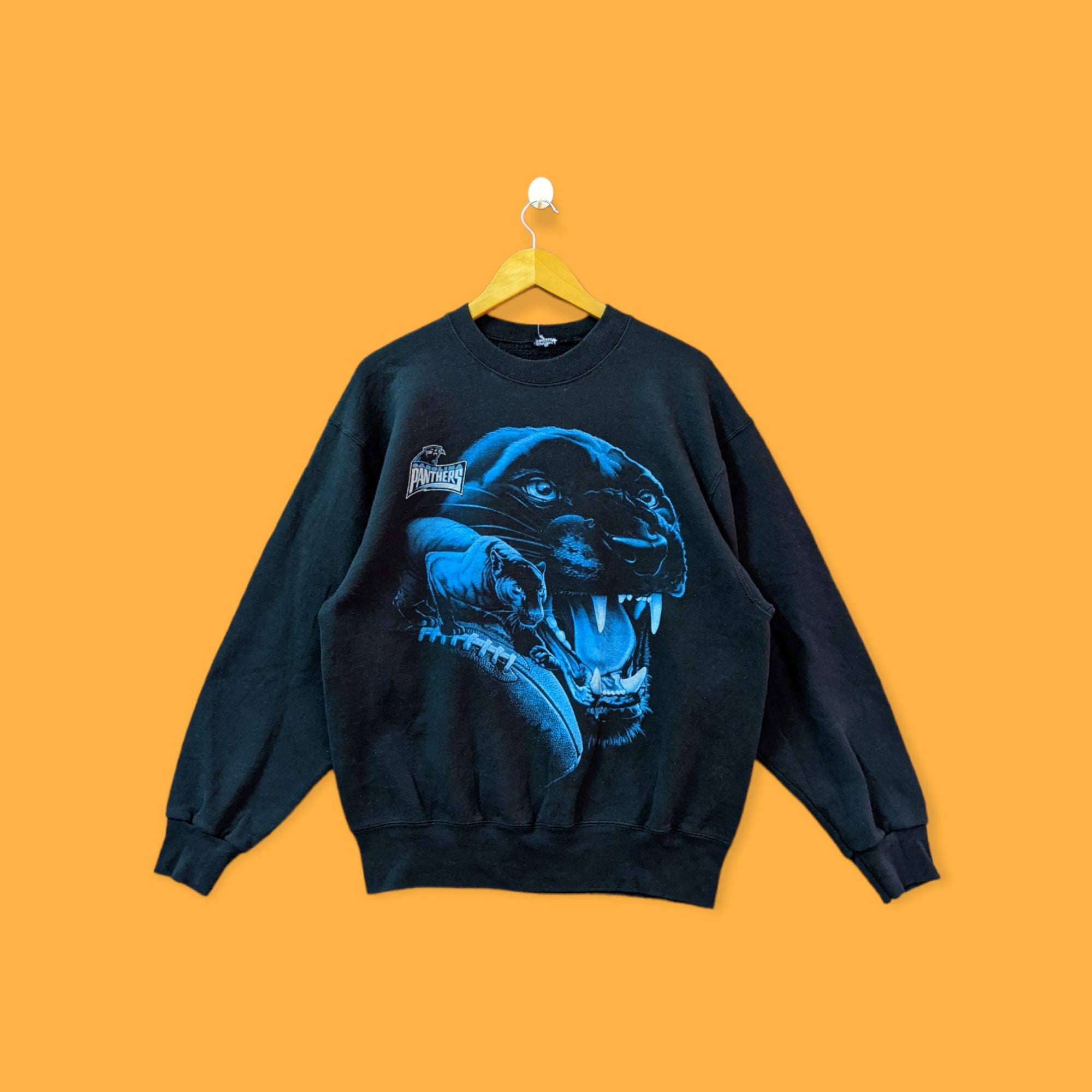 Vintage Carolina Panthers Sweatshirt Carolina Panthers Crewneck