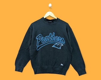 Vintage 1996 Carolina Panthers sweatshirt Carolina Panthers crewneck sweater pullover streetwear sports style college black colour medium