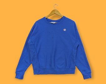 Vintage 1970's Champion Reverse Weave Hoodie Men's L / Distressed