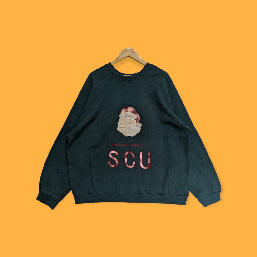Vintage Santa Claus University Sweatshirts Santa Claus University ...
