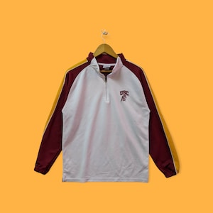University California sweatshirt university California crewneck university California sweater pullover sports style white colour size medium
