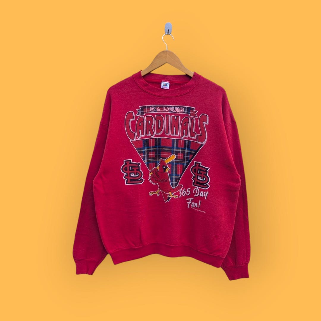 Interesting Info About St Louis Cardinals Sweatshirt Vintage