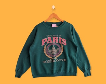 Vintage University of Paris Sweatshirt University of Paris