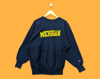 トップス 90s champion reverse weave Michigan Vintage 90s Champion Reverse Weave Michigan University