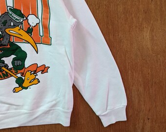 90s マイアミ大学 マイアミ ハリケーンズ ピステ ジャケット ゆるダボ 90s マイアミ大学 マイアミ ハリケーンズ ピステ ジャケット