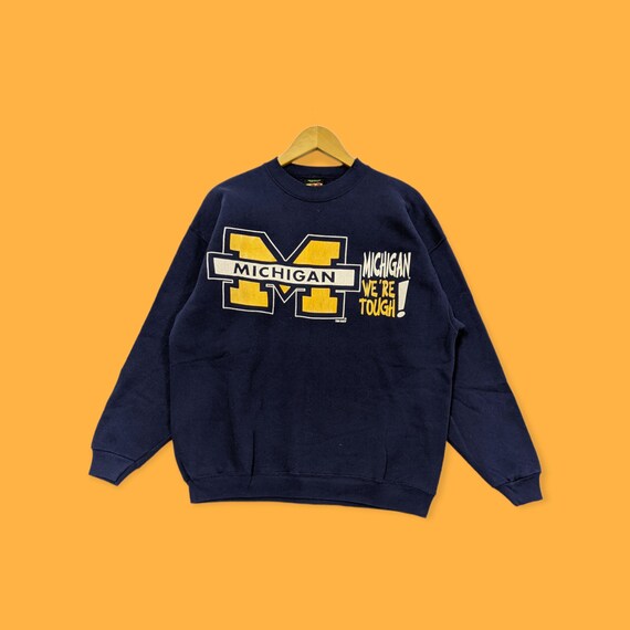 ミシガン大学 トレーナー 古着 80 90年代 LOGO 7 INC MICHIGAN