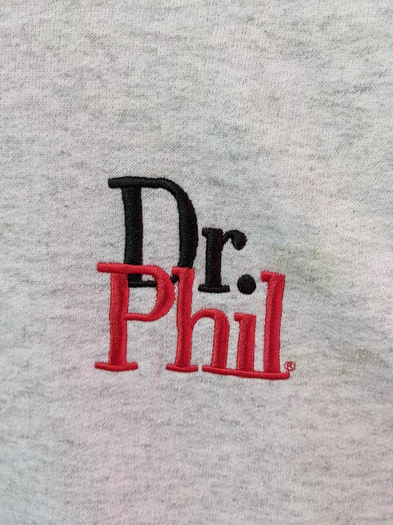 Vintage Dr Phil embroidered logo sweatshirt Dr Ph… - image 7