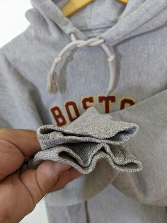 Vintage Boston College Champion Reverse Weave Hoodie Boston Vintage Boston College Champion Reverse Weave Hoodie Boston