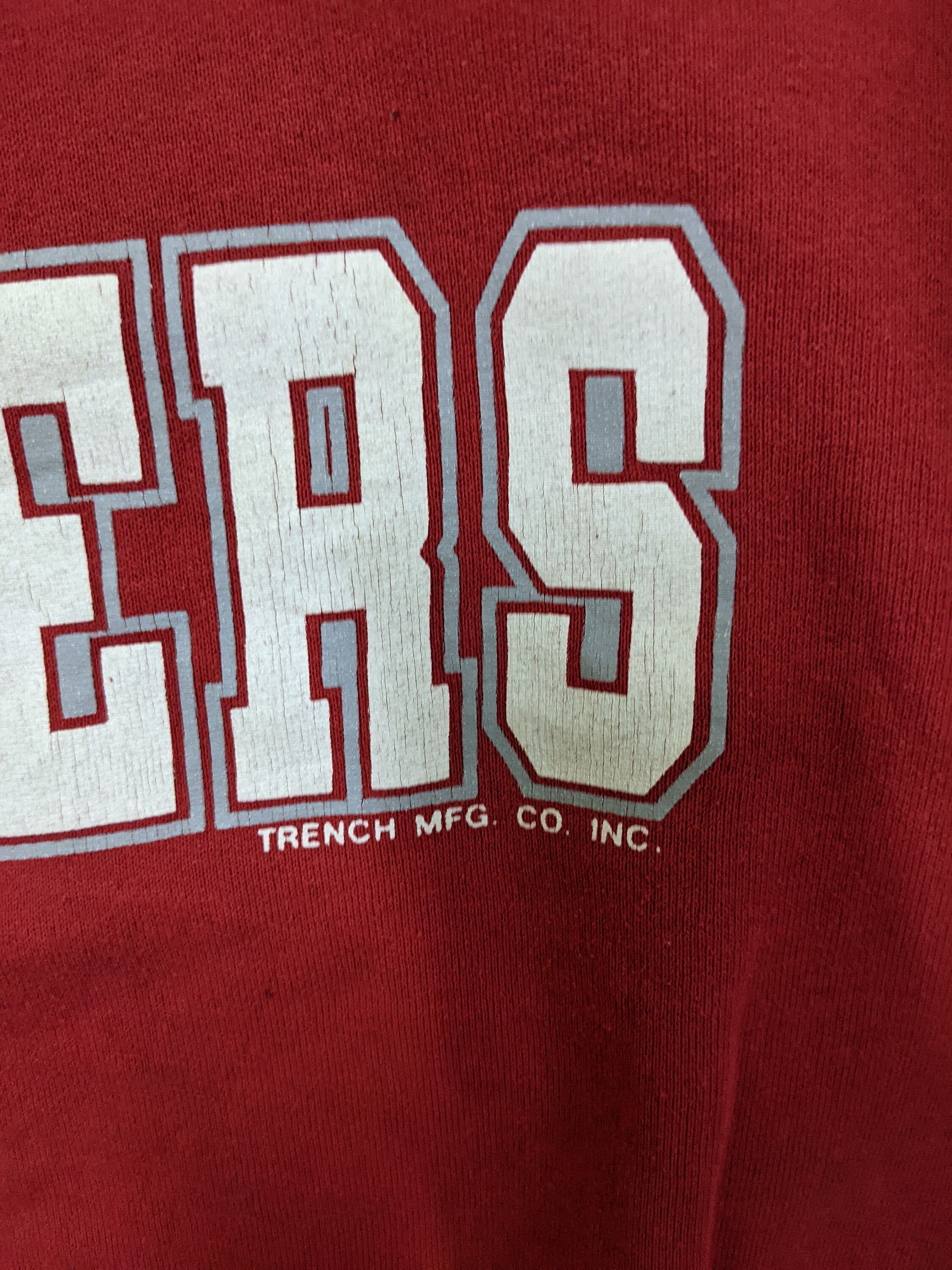 Vintage des années 90 Indiana Hoosiers sweat rouge rétro