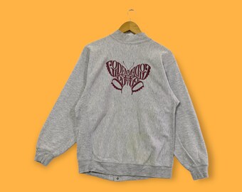 Vintage 80s porta dourada campeão reverso tecer moletom porta dourada tripulação camisola pulôver estilo streetwear esportes cinza tamanho grande