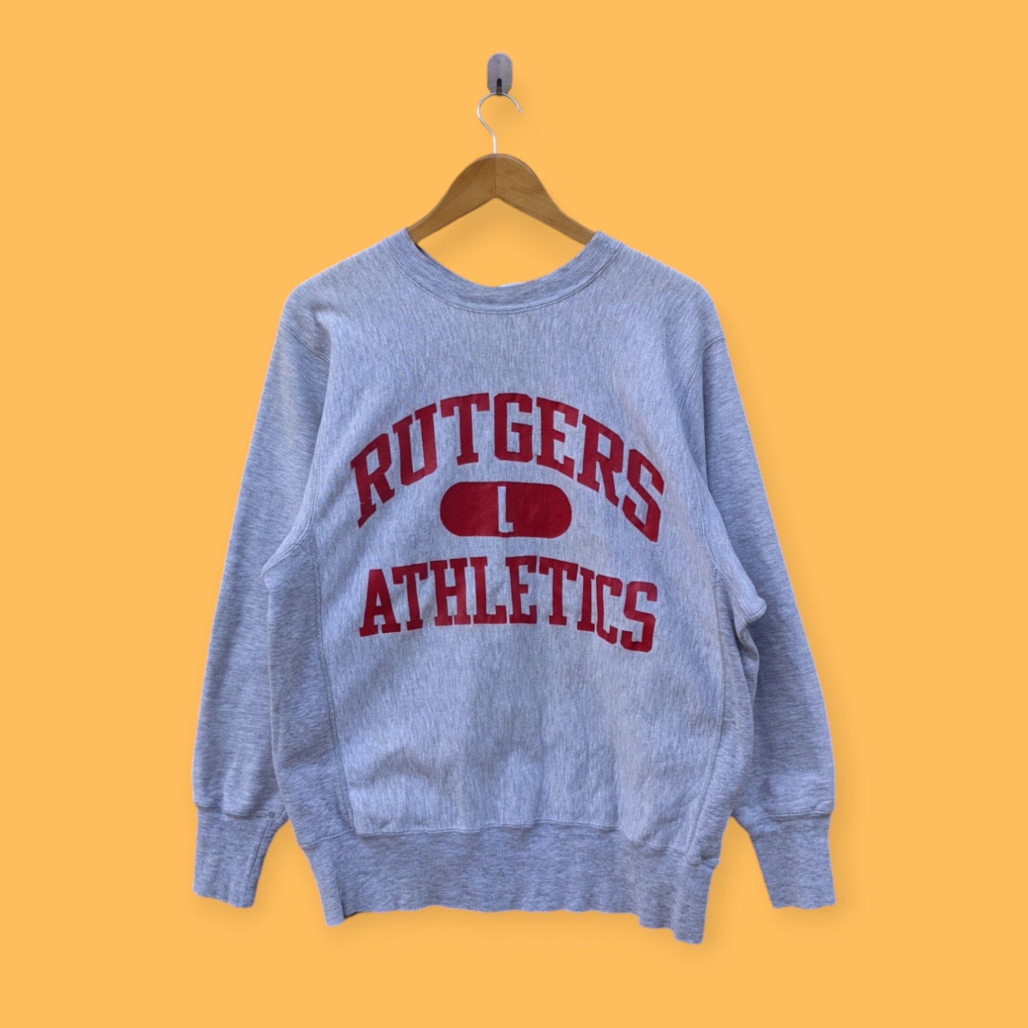 Vintage Rutgers Athletics Sweatshirt Champion Reverse Weave 