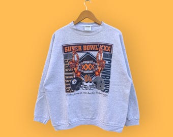 Vintage 90's Super Bowl XXX Pittsburgh Steelers Dallas Cowboys NFL