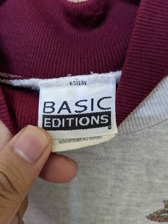 Vintage basic editions Cardinal image sweatshirt … - image 5