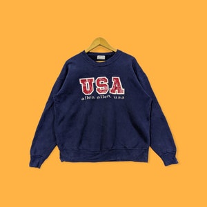 Vintage Allen Allen USA Sweatshirt Allen Allen USA Crewneck Allen 
