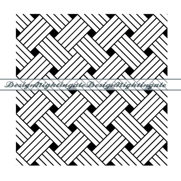 Basket Weave Pattern #3 SVG, Basket Weave SVG, Seamless Pattern, Basket Weave Clipart, Files For Cricut,Cut Files For Silhouette,Dxf,PNG,Eps