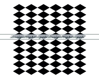 Argyle Diamond Pattern, Seamless Clipart (svg, dxf, png, pdf, jpg)