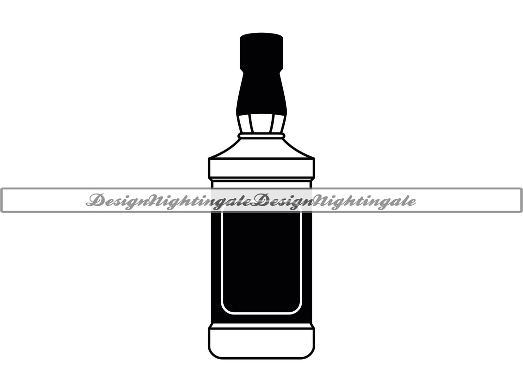 Botella de whisky SVG, Whisky svg, Alcohol svg, Clipart de whisky ...