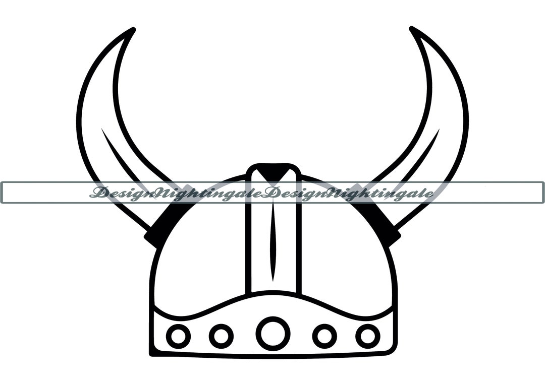 Viking Helmet SVG, Viking Svg, Viking Helmet Clipart, Viking Helmet