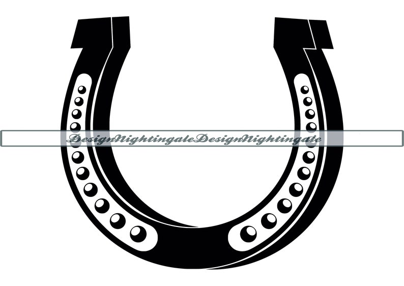 Hoefijzer 3 SVG, Paard Svg, Geluk SVG, Hoefijzer Clipart, Hoefijzer
