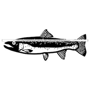 Rainbow Trout SVG, Trout Fishing SVG, Rainbow Trout Clipart, Files For Cricut, Cut Files For Silhouette, Dxf, Png, Rainbow Trout Vector
