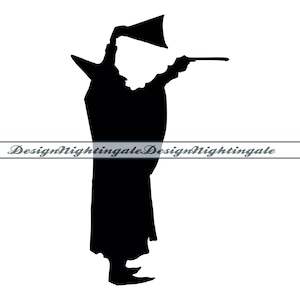Wizard #2 SVG, Magician SVG, Wizard Clipart, Wizard Files For Cricut, Wizard Cut Files For Silhouette, Wizard Dxf, Wizard Png, Wizard Vector