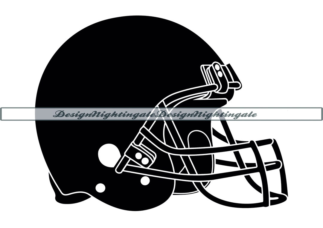 Football Helmet SVG, Football Helmet Clipart, Football Helmet Files for