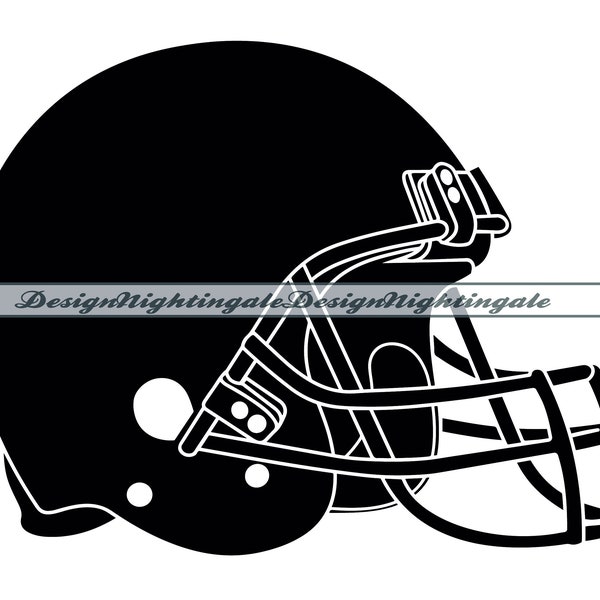 Football Helmet SVG, Football Helmet Clipart, Football Helmet Files For Cricut, Football Helmet Cut Files For Silhouette, Dxf,Png,Eps,Vector