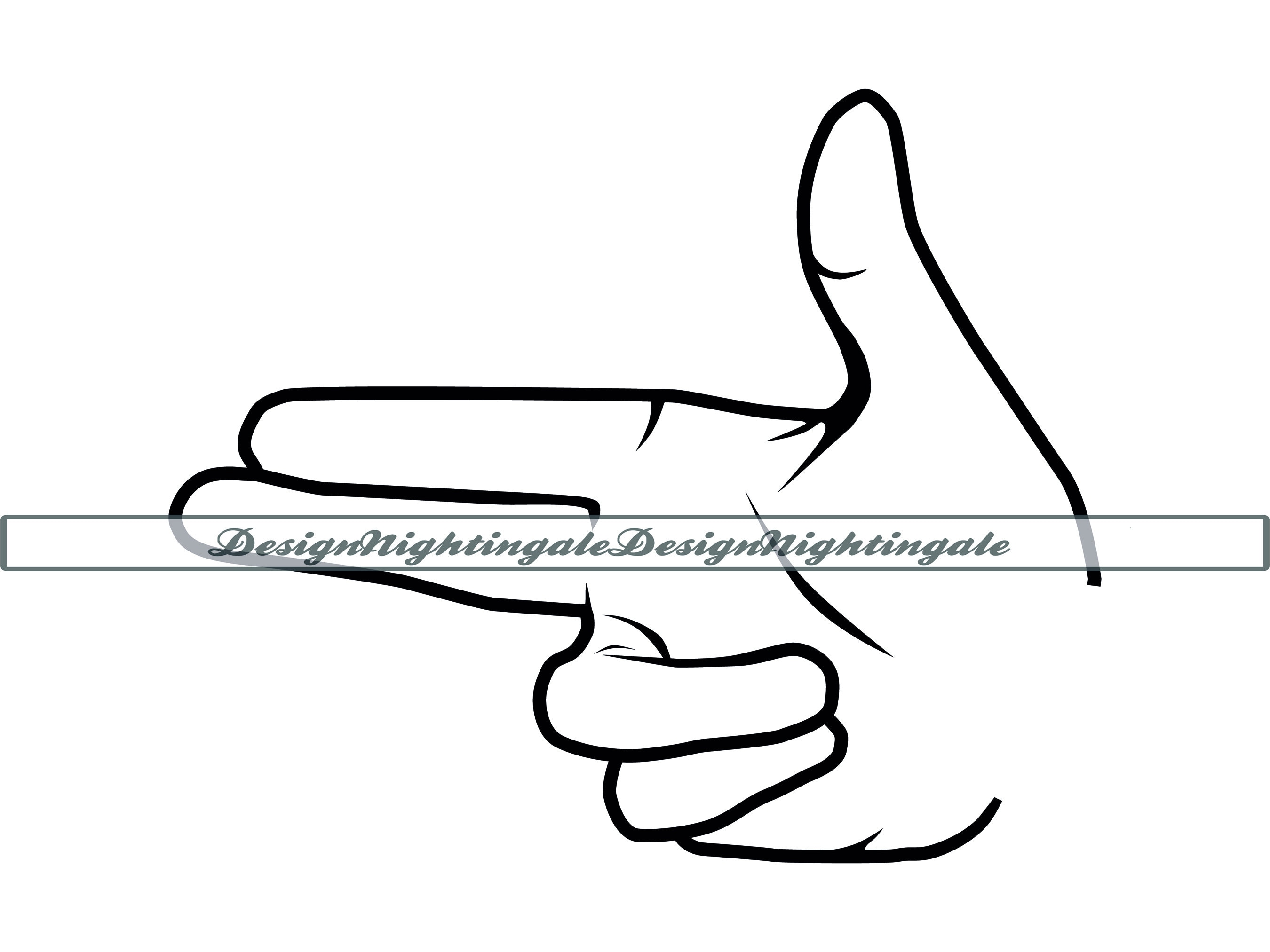 Finger Gun SVG Hand Gun Gesture SVG Pew Pew SVG Finger Gun Etsy Canada