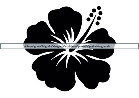 Hawaiian Flower 7 SVG Hibiscus SVG Tropical Flower SVG | Etsy